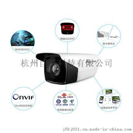 hisung室外高清网络摄像机百100W 200W 防水枪机 IP camera